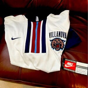 Nike Villanova Men’s Shirt - White and Blue